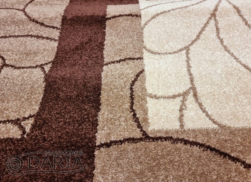 Covor MAGNOLIA 711 d.brown/cream
