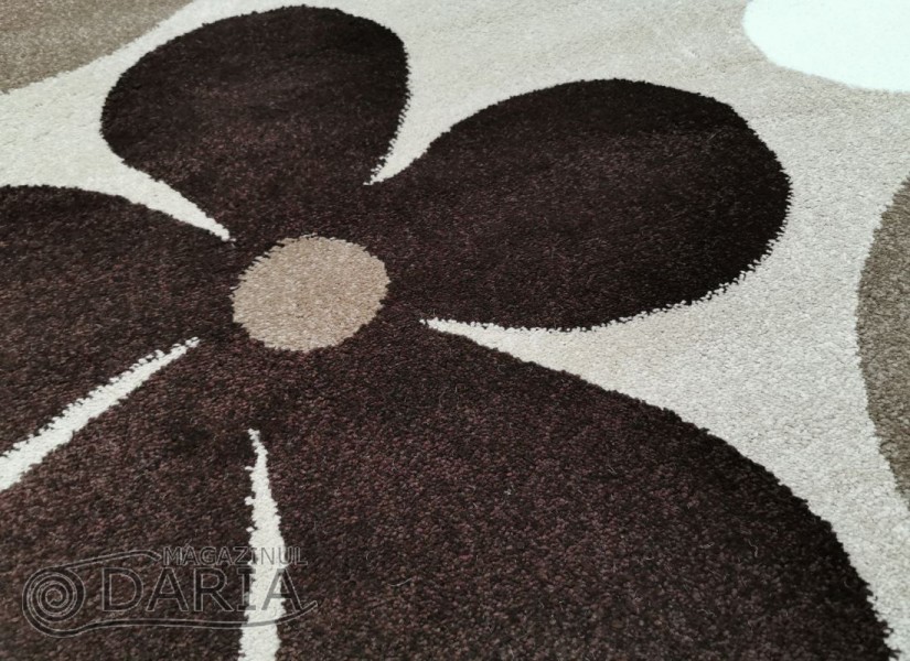 Covor MAGNOLIA 801 D.BEIGE/BROWN