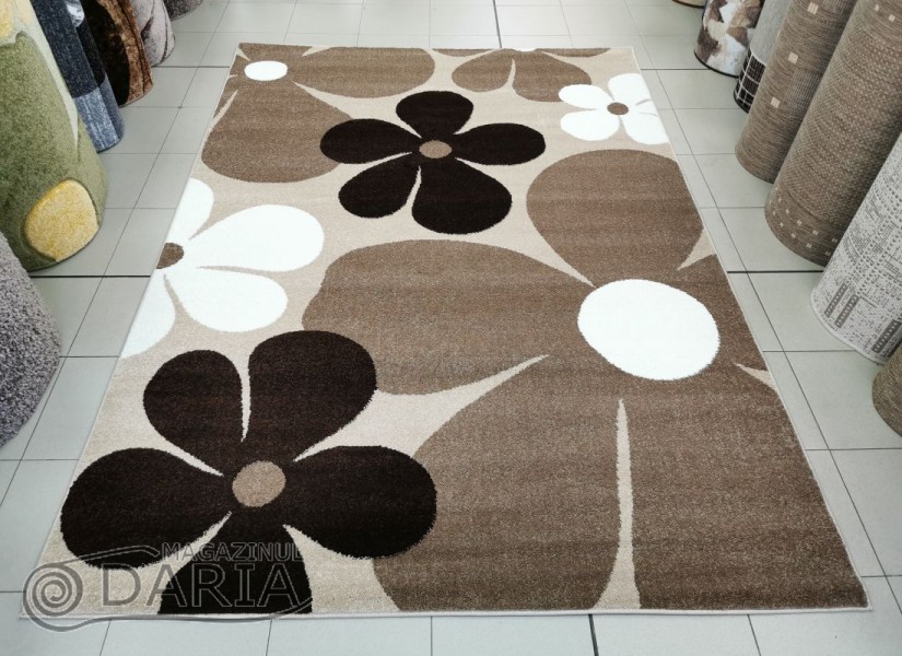 Covor MAGNOLIA 801 D.BEIGE/BROWN