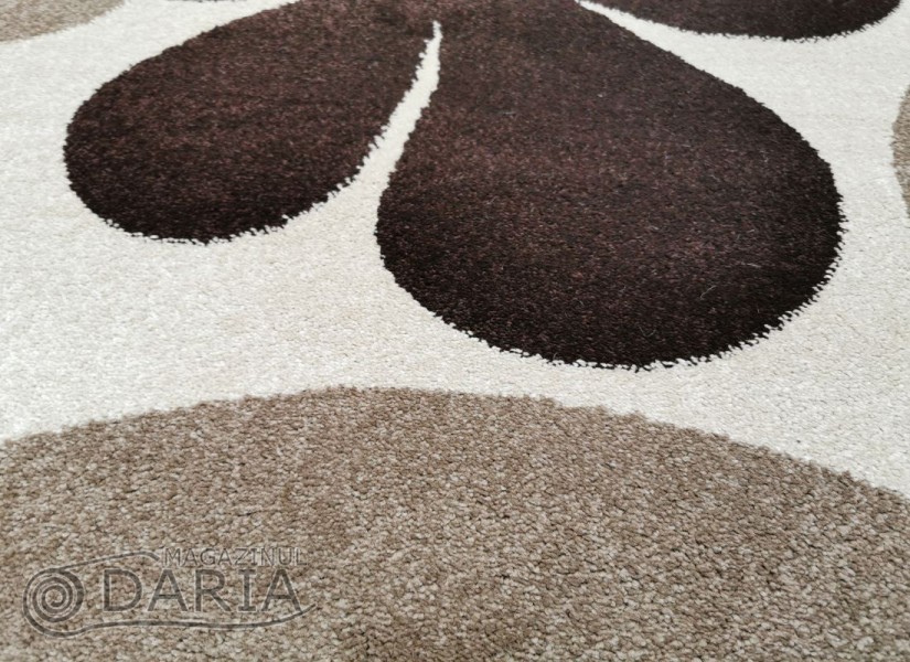 Covor MAGNOLIA 801 D.BEIGE/BROWN
