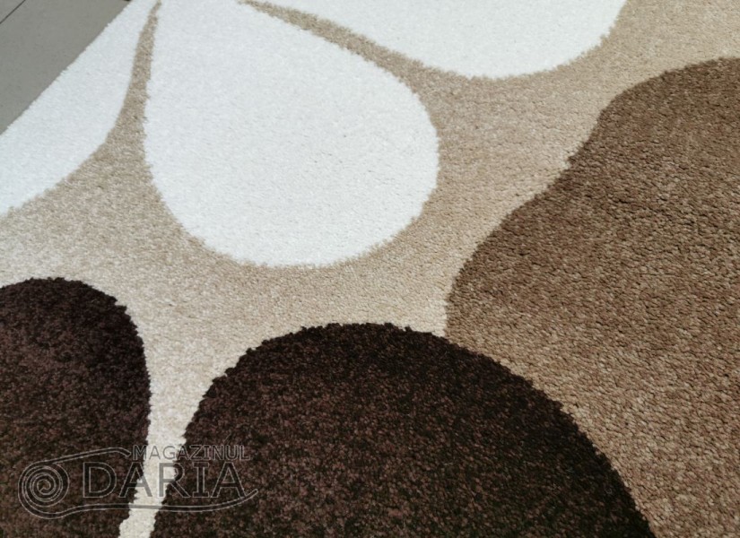 Covor MAGNOLIA 801 D.BEIGE/BROWN