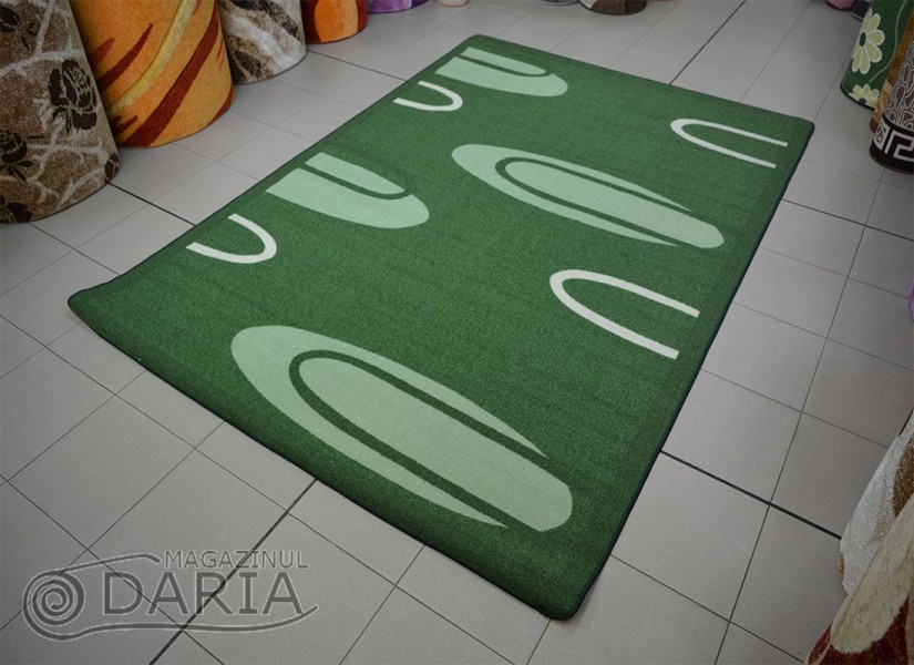 Covor mocheta Elipsel 01 green