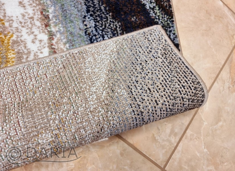 Covor SUPERSOFT 624 beige/navi