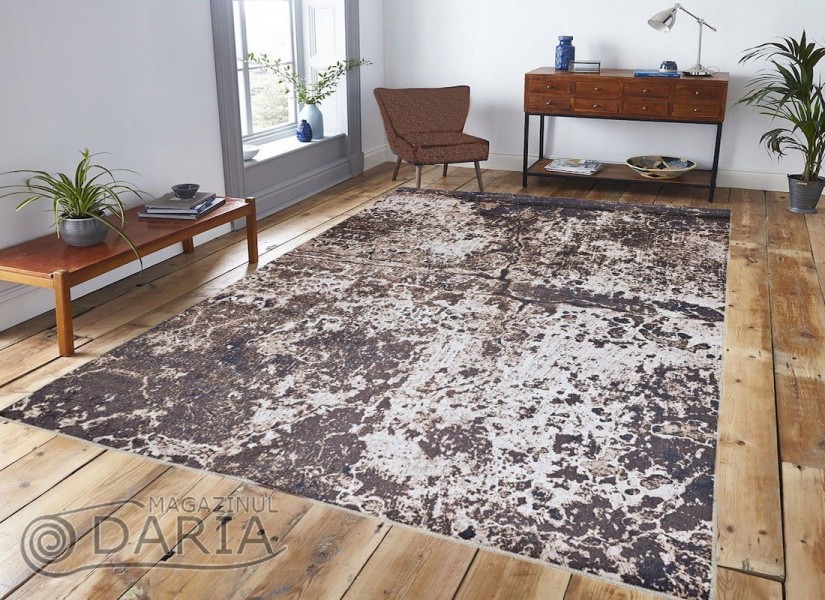 Covor tip mochetă REGAL 7012 d.beige