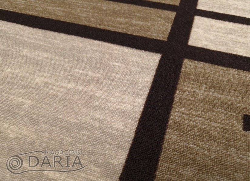 Covor tip mochetă ERIKA 8010 brown