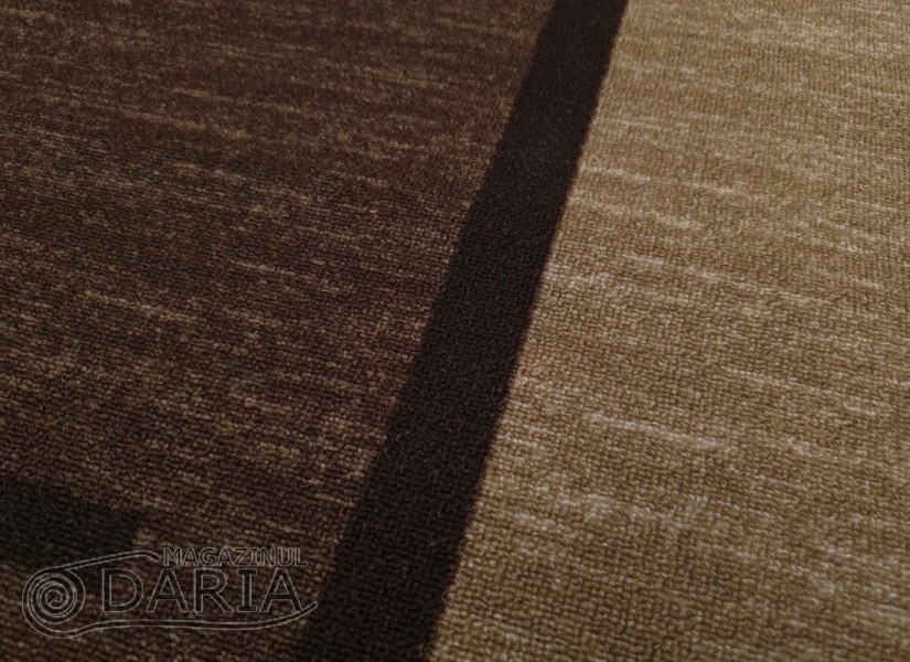 Covor tip mochetă ERIKA 8010 brown