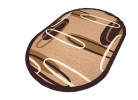 Covor tip mochetă ERIKA 8045 oval