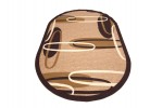 Covor tip mochetă ERIKA 8045 oval