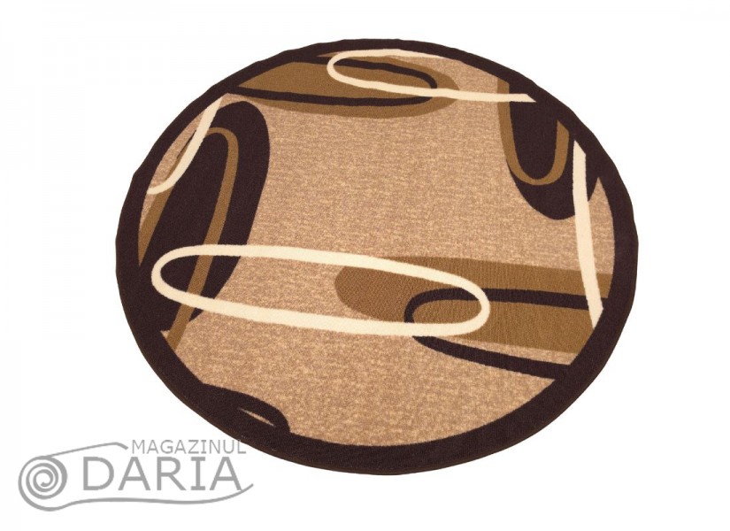 Covor tip mochetă ERIKA 8045 rotund