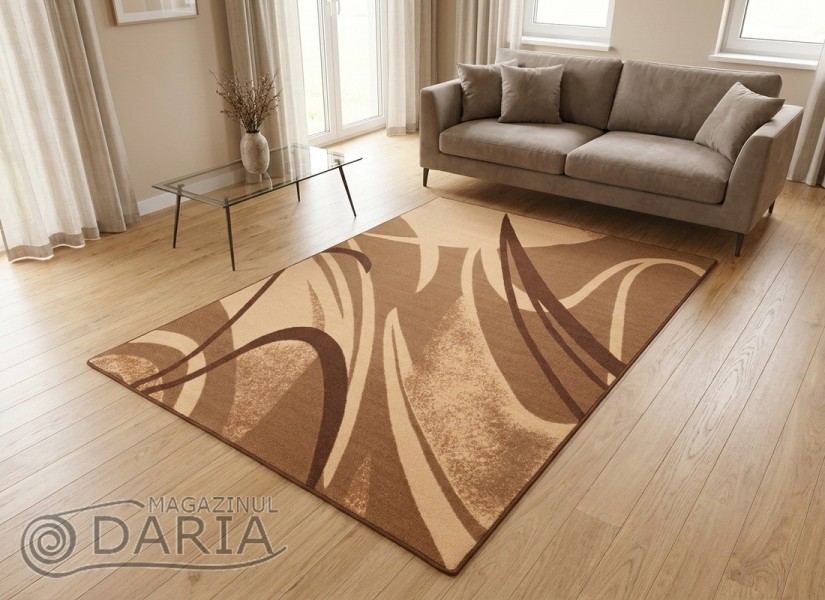 Covor tip mochetă ERIKA 8058 beige