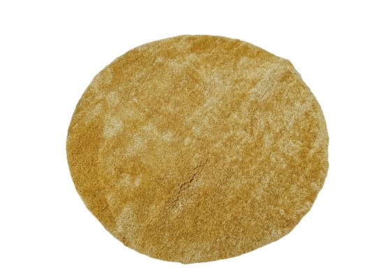 Covor 3D SHAGGY GRANDE yellow ROTUND