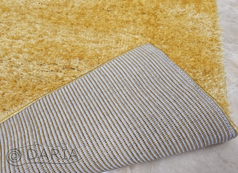 Covor 3D SHAGGY GRANDE yellow ROTUND