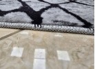 Covor tip mochetă PRESTIGE 4085 grey black
