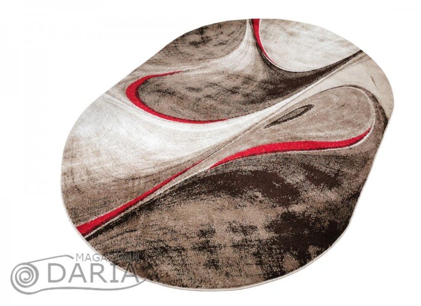 Covor MAGNOLIA 097 d.beige/red