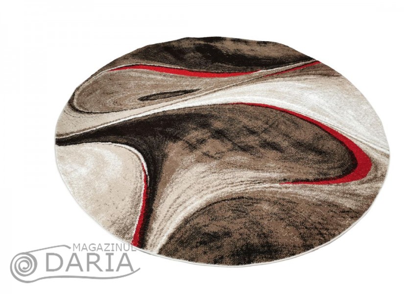 Covor MAGNOLIA 097 d.beige/red