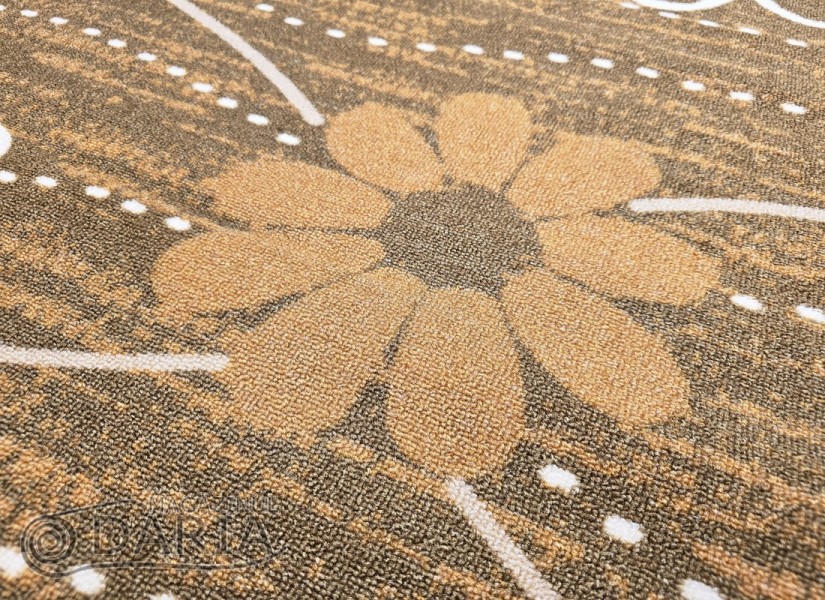 Covor tip mochetă ERIKA 8042 brown