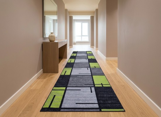 Traverse mocheta ERIKA 8010 grey/green