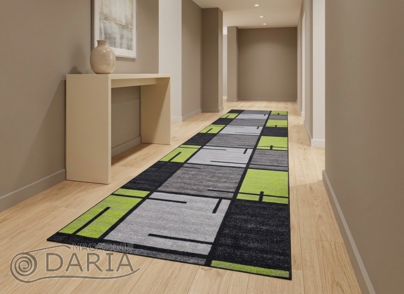 Traverse mocheta ERIKA 8010 grey/green