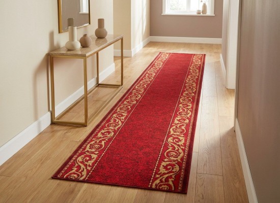 Traverse mocheta ERIKA 8044 red