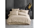 Lenjerie de pat Satin Stripe beige/cappuccino