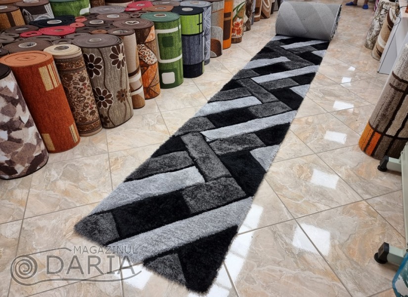 Traversă 3D SHAGGY GRANDE 720 black