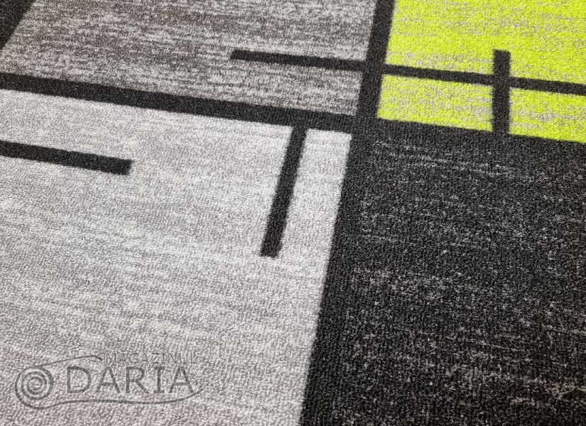 Traverse mocheta ERIKA 8010 grey/green