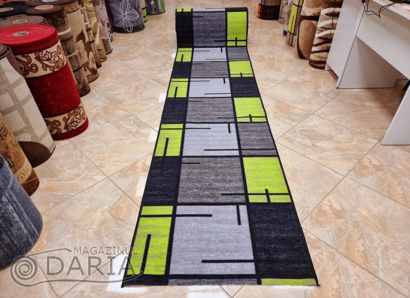 Traverse mocheta ERIKA 8010 grey/green