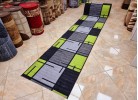 Traverse mocheta ERIKA 8010 grey/green