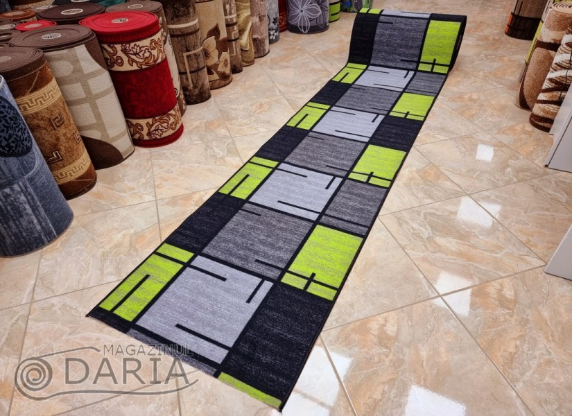 Traverse mocheta ERIKA 8010 grey/green
