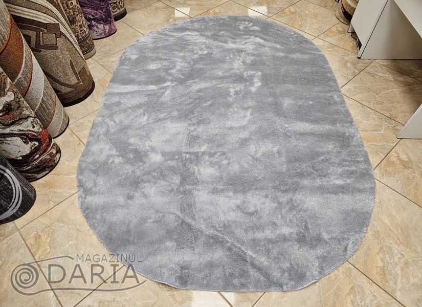 Covoare tip mocheta RELAX 5003 grey oval