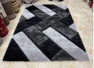 Covor 3D SHAGGY GRANDE 720 black
