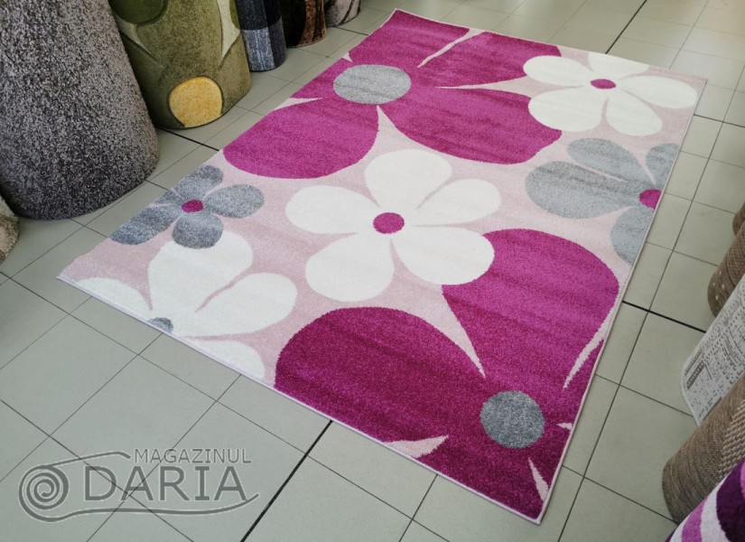 Covor MAGNOLIA 801 lila/pink