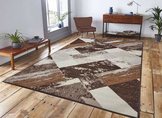 Covor tip mochetă ERIKA 8027 beige
