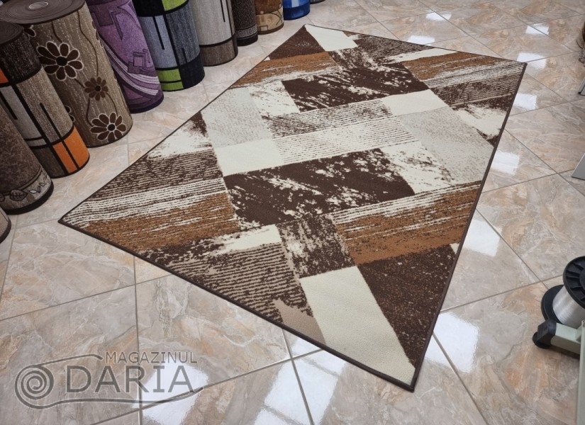 Covor tip mochetă ERIKA 8027 beige