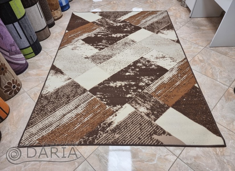 Covor tip mochetă ERIKA 8027 beige