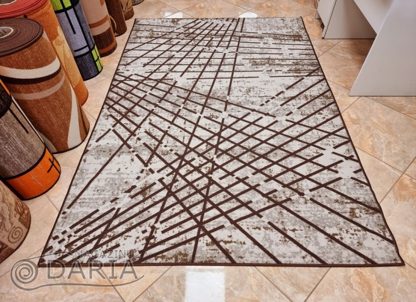 Covor tip mochetă ERIKA 8035 beige