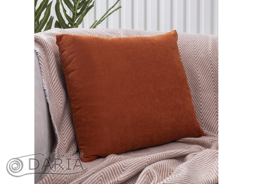Pernă decorativă Panoroma 107 orange 45x45 cm