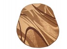 Covor tip mochetă ERIKA 8058 beige oval