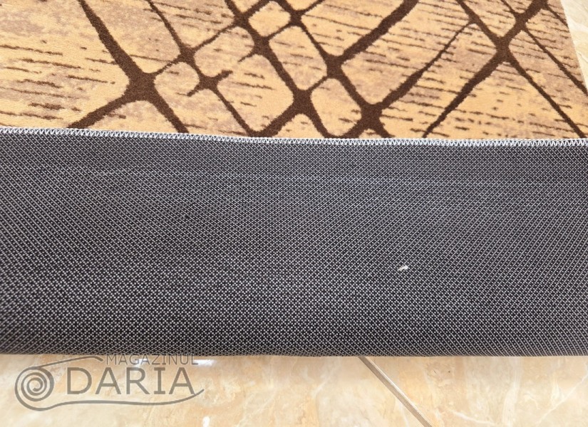 Covor tip mochetă PRESTIGE 4085 dark coffee