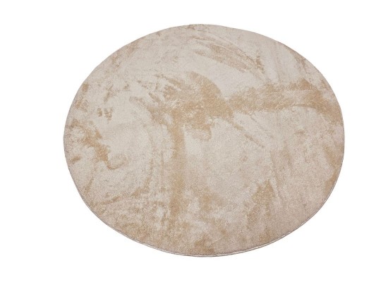 Covoare tip mocheta RELAX dark beige rotund