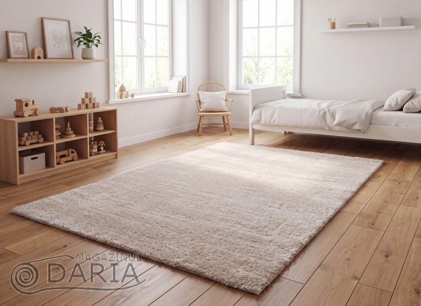 Covor 3D SHAGGY GRANDE beige