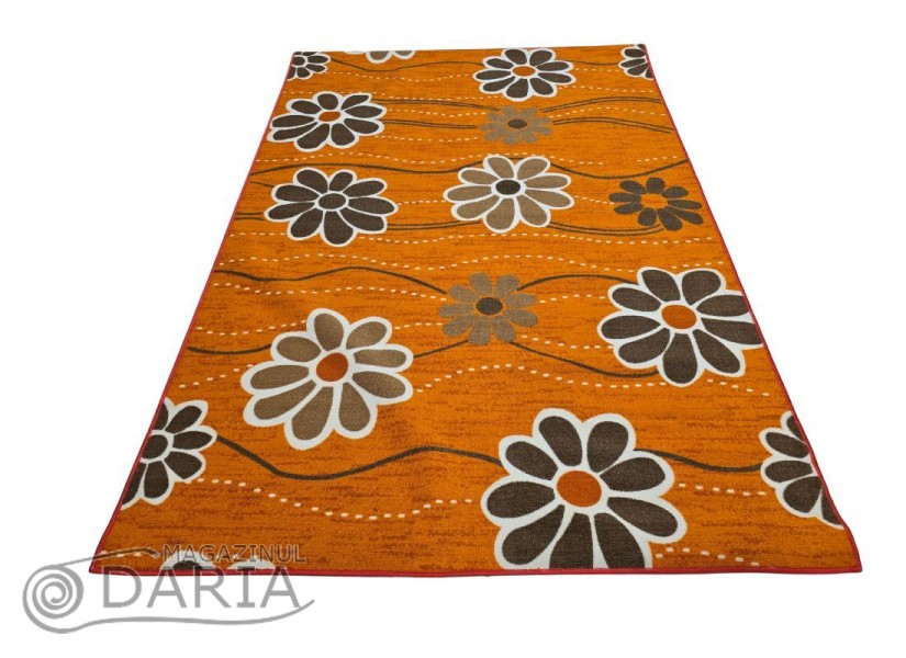 Covor tip mochetă ERIKA 8042 orange