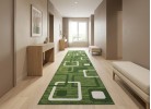 Traverse mocheta ERIKA 8024 green