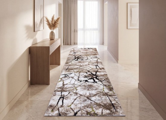 Traversă Magnolia 563 cream/green
