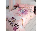 Lenjerie de pat ranforce Pink dreams powder