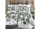 Lenjerie de pat ranforce Versay tea green