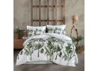 Lenjerie de pat ranforce Versay tea green