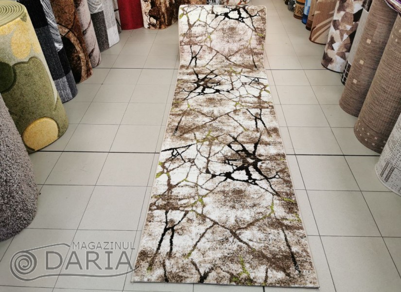 Traversă Magnolia 563 cream/green