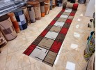 Traverse mocheta ERIKA 8010 beige/red