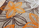 Traverse mocheta ERIKA 8013 beige/orange